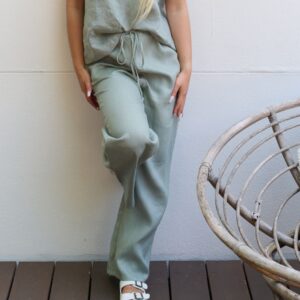 PURE LINEN PANT